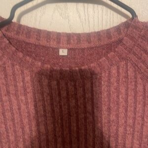 $10 or 2/$15 New long sleeves ribbed top with stretch